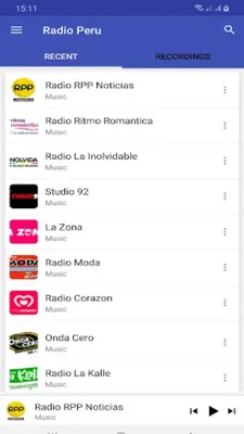 Radio Peru Fm Online android App screenshot 3